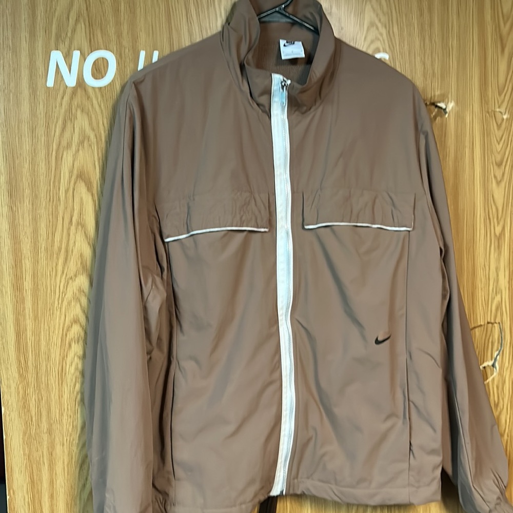Nike Sportswear Style Essentials Men’s Lined M65 Jacket size Large archaea brown